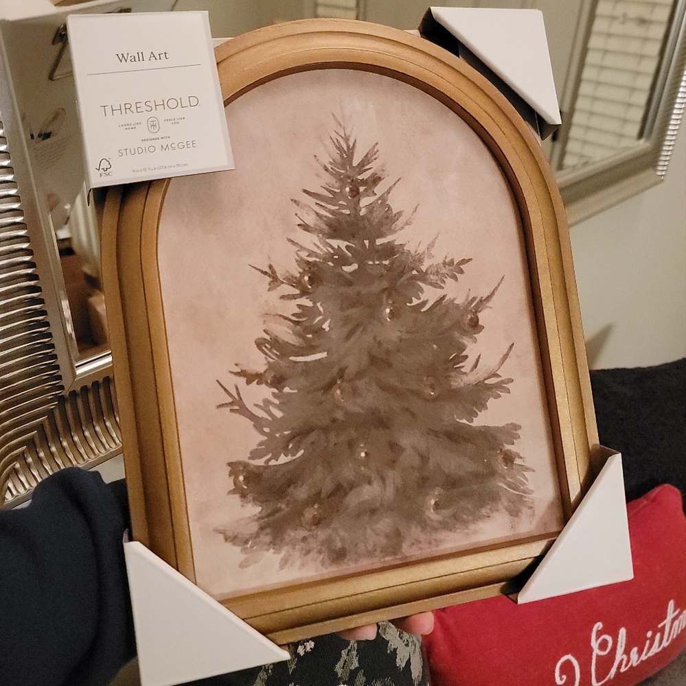 Studio Mcgee Target Christmas Tree Framed Photo Wall Art Threshold - Picture 3 of 10